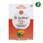 New Life B Active Trio Dil Altı 30 Tablet 2 Adet (İlaç Kutusu Hediyeli)