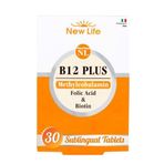 New Life B12 Plus Methylcobalamin 30 Dilaltı Tablet