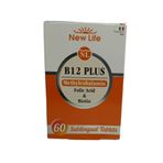 New Life B12 PLUS METHYLCOBALAMIN, FOLIC ACID, BIOTIN TABLET 60 tablet