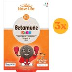 New Life Betamune Kids 30 Çiğneme Tableti - 3 Adet (Toplam 90 Tablet)