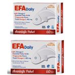 New Life Efa Daily Omega 3 2x60 Kapsül Balık Yağı