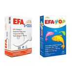 New Life EFA S-1200 Omega-3 45 Kapsül & New Life Efa Pop 30 Kapsül