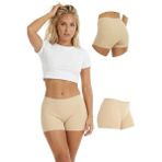 New Lilla 501 Basic Kadın Boxer Külot Dikişsiz Lazer Kesim 1651-Ten Renk ile Konforlu Kullanım