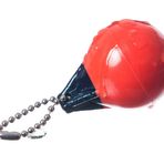 New Marine Geminiz için yüzer anahtarlık aksesuarı, mini tekne çamurluk küresi, mavi-kırmızı