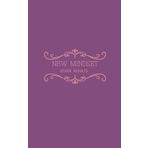 New mindset other results: Optimistic Gift Notebook Journal for Girls Friends and Family | size 5x8 inch | lila mat cover | 200 blank white pages with decorative header and footer