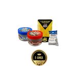 NEW MOTİON Çizik Giderici & Pasta Cila Carnauba & Sihirli Sünger Ve Oto Yıkama Eldiveni Pratik Çözüm Seti