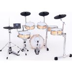 NEW NEİRO NDDS-720 PARLAK AHŞAP SB DİJİTAL BATERİ SETİ