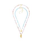 New Obsessions Mykonos Boncuk Kolye Seti 2'li Paket