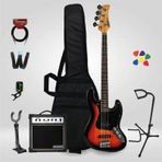 New Orleans NJB100 Set 2 Jazz Bass Gitar Seti