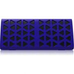 New Rixing NR-3021 TWS Mavi İçi Boş Üçgen Desen Bluetooth Hoparlör