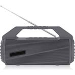 New Rixing NR-4025FM Gri Taşınabilir Bluetooth Hoparlör