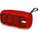 New Rixing NR-5018 Kırmızı Bluetooth Hoparlör
