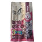 New Story Kedi Ödül Maması, Kuzu Etli Stick, 3'lü Paket, Yumuşak, Yetişkin Kediler İçin