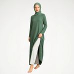 New Team Bambu İz Yapmaz Tesettür Pantolon Astarı- Hafif, Nefes Alan, Rahat ve Terletmeyen İçlik - Beyaz - 2XL
