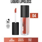 New Well 04 Pembe Liquid Lipgloss Kalem Formda A Vitamini ile Pürüzsüz Dudaklar İçin