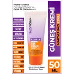 New Well 50+ SPF Güneş Kremi Makyaj Bazı Tüm Cilt Tipleri İçin Yüksek Koruma 50 Ml