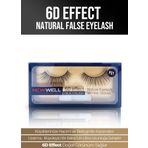 New Well 6D Effect Natural False Eyelash P01 Takma Kirpik