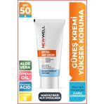 New Well Aloe Vera ve Vitamin E İçerikli SPF50+ Yüksek Koruma Güneş Kremi 50 ml