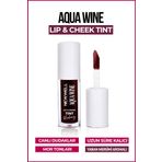New Well Aqua Wine Lip & Cheek Tint Yaban Mersini Aromalı 6 Ml
