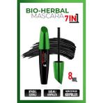 New Well Bio-Herbal Maskara Hacim Verici ve Uzatma Etkili Siyah 7İn1 Büyük Boy