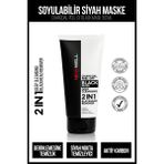 NEW WELL Charcoal Peel-Off Siyah Maske 150 ml Siyah Nokta Karşıtı Krem Tüm Cilt Tipleri İçin
