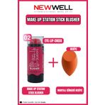 New Well Eye & Lip & Cheek Stick Allık No:2