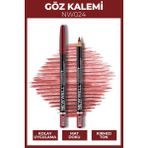 New Well Göz Kalemi NW0024 Kırmızı Ton Yumuşak Uç ve Kolay Uygulama ile Makyaj Keyfi