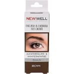New Well Kaş Kirpik Boyası - Kahverengi 1 Paket (1 X 65 G)
