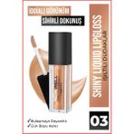 New Well Likit Ruj 03 Kırmızı – Parlak Görünüm, Yüksek Örtücülük, Nemlendirme ve Uzun Süre Kalıcı Renk - Shiny Liquid Lipstick - 03