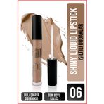 New Well Make Up Station Shiny Liquid Lipstick Ruj 06