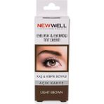 New Well New Well Kaş Kirpik Boyası Light Brown Kaş Boyası
