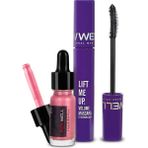 New Well New Well lift Me Up Volume Mascara 8 ml + Sıvı Allık (Sedefli) NO03 - Black