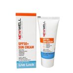 New Well SPF50+ Güneş Kremi, UVA UVB & Mavi Işık Korumalı, Aloe Vera ve Hyaluronik Asit İçerikli, 50 ml