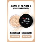 New Well Translucent Toz Pudra 20 gr Açık Bej Mat Etki Tüm Cilt Tiplerine Uygun Makyaj Sabitleyici