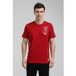 New World 23SSM20299 Kırmızı Polo Bisiklet Yaka Slim Fit Erkek T-shirt