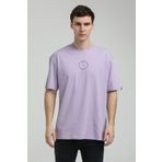 New World 23SSM20333 Lila Polo Bisiklet Yaka Erkek T-shirt