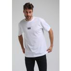 New World 23SSM20335 Beyaz Polo Bisiklet Yaka Slim Fit Erkek T-shirt