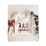 New Year Is Coming Uzun Kol Çıtçıtlı Organik Bebek Body 304-LMNN, 12 Ay