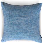 New York Blue Dokulu Düz Dekoratif Kırlent Kılıfı 45X45 CM,%100 Polyester Döşemelik Kumaş - 001-Renkli - Option-1