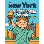 "New York Coloring Book for Kids – Fun and Educational City Adventure!" Bold and Easy