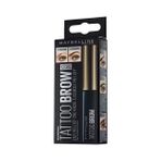 New York Tattoo Brow Geçici Kaş Dövmesi, Orta Ton, 4.9 ml - 0-Siyah