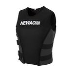 Newao Yetişkinler Için Neopren Güvenlik Can Yeleği (Yurt Dışından) - Siyah - 2XL