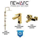 Newarc 440537 Aqua Altın Batarya Set