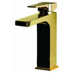 Newarc 941008 Aqua Altın Çanak Tipi Lavabo Bataryası