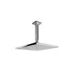 Newarc Corner Slim Tavandan Ayarlı Duş Başlığı Krom Metal 470532