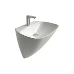 Newarc Modern Monoblok Lavabo Beyaz