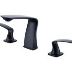 NEWARC NEWA000585 Newarc Step 3 Delikli Lavabo Bataryası Siyah 900561B