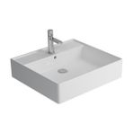 Newarc Platin Batarya Delikli Lavabo - 1 - Beyaz