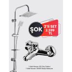 Newarc Smart 2 Li Banyo Duş Seti