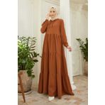 Neways 6531-berlin Kapşonlu Reglan Kollu Elbise